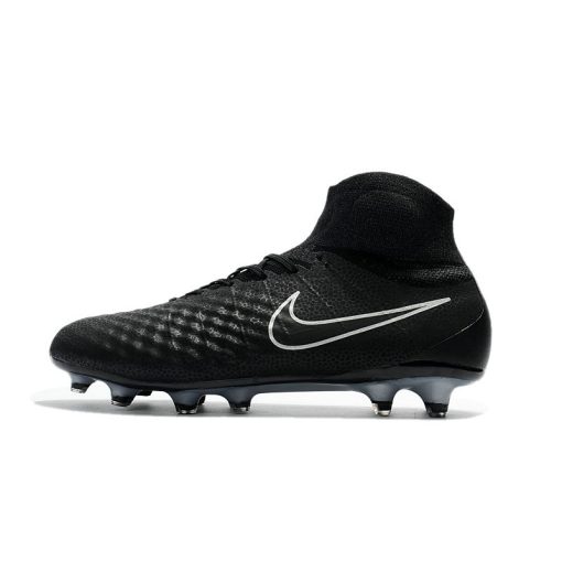 Nike Magista Obra 2 Elite DF FG Heren - Zwart Zilver_10.jpg